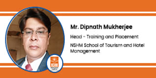 NSHM School of Tourism and Hotel Management, Durgapur, Head - Training and Placement: Mr. Dipnath Mukherjee Interview